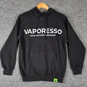 Vaporesso Armour Graphic Hoodie Black Mens Size M Move Beyond Ordinary